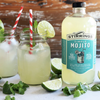 Clean Co Non-Alcoholic Rum Alternative 700ml Bottle - | with Premium Quality Stirrings Simple Mojito Cocktail Mix 750ml Bottles