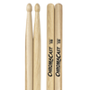 ChromaCast 5B USA Made Hickory Drumsticks Pair - Wood Tipped - Drum Sticks Tour Tested by Pro Drummers - Real American Hickory Wood - GoDpsMusic