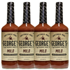 George’s Beverage Company Mild Bloody Mary Mix - 1L Bottle - Gluten Free, All Natural Mixer