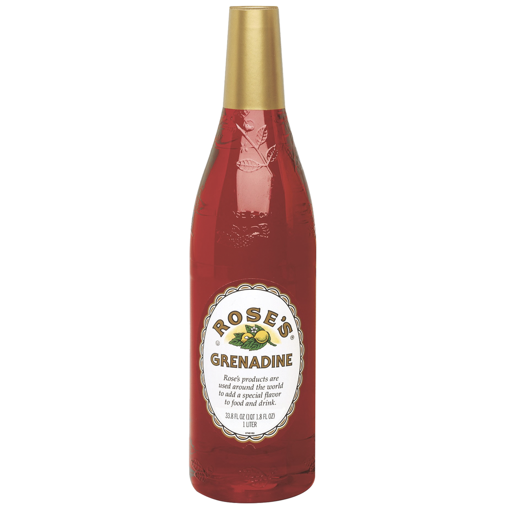 Rose’s Sweetened Grenadine Syrup 1 Liter Bottle, | Perfect for Cocktails, Beverages, and Mixers - GoDpsMusic