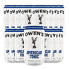 Owen’s Craft Mixers American Tonic Handcrafted in the USA with Premium Ingredients Vegan & Gluten-Free Soda Mocktail and Cocktail Mixer - GoDpsMusic