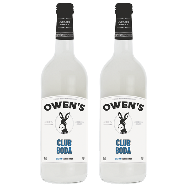 Owen’s Craft Mixers Club Soda Handcrafted in the USA with Premium Ingredients Vegan & Gluten-Free Soda Mocktail and Cocktail Mixer - GoDpsMusic