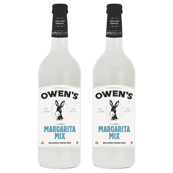 Owen’s Craft Mixers Sparkling Margarita Handcrafted in the USA with Premium Ingredients Vegan & Gluten-Free Soda Mocktail and Cocktail Mixer - GoDpsMusic