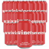 WineO Non-Alcoholic Rosé Wine: Refreshing Sparkling Delight - Vegan & Gluten-Free -  No Artificial Sweeteners - 12oz Cans - GoDpsMusic