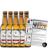 Bitburger Drive Non-Alcoholic Beer 5-Pack, Award Winning Beer from Germany, 11.2oz/btl w Phone/Tablet Holder & Recipes - GoDpsMusic