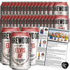 BrewDog 36-Pack of Elvis AF | Non-Alcoholic | 20Calories 2.3g Carbs Per Serving | 12oz Cans - GoDpsMusic