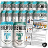 BrewDog 24 IPA Mixed Pack,  Non-Alcoholic Pack | IncludesHazy, & Punk | 12oz Cans - GoDpsMusic