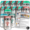 BrewDog 36 Mixed Pack, Non-Alcoholic Pack | Includes Nanny, Elvis, Hazy, & Punk | 12oz Cans - GoDpsMusic