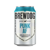 BrewDog 24-Pack of Punk AF | Non-Alcoholic, Robust IPA | 20 Calories, 2.3g Carbs Per Serving | 12oz Cans - GoDpsMusic