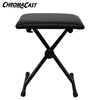 ChromaCast Double Braced Keyboard Stand and 2 Tier Adapter Bundle w Bench - GoDpsMusic