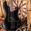 Sawtooth EP Series Electric Bass Guitar with Gig Bag & Accessories, Satin Black w/ Black Pickguard - GoDpsMusic