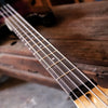 Sawtooth Left-Handed EP Series Electric Bass Guitar, Vintage Burst w/ Tortoise Pickguard - GoDpsMusic