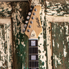 Sawtooth Left-Handed ES Hybrid Electric Guitar, Blood Red Sparkle, with Wilkinson Tremolo & ChromaCast Pro Series Gig Bag - GoDpsMusic