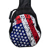 ChromaCast USA Flag Graphic Multi-Pocket Acoustic Bass Guitar Bag - GoDpsMusic