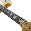 Sawtooth ET Hybrid Electric Guitar, Flame Maple Grass Stained Blue Jean, with Wilkinson Tremolo & ChromaCast Pro Series Gig Bag - GoDpsMusic