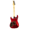 Sawtooth ES Hybrid Electric Guitar, Blood Red Sparkle, with Wilkinson Tremolo ChromaCast Pro Series Gig Bag - GoDpsMusic