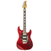 Sawtooth ES Hybrid Electric Guitar, Blood Red Sparkle, with Wilkinson Tremolo ChromaCast Pro Series Gig Bag - GoDpsMusic