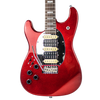Sawtooth Left-Handed ES Hybrid Electric Guitar, Blood Red Sparkle, with Wilkinson Tremolo & ChromaCast Pro Series Gig Bag - GoDpsMusic