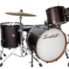 Sawtooth Hickory Series 20" Bass Drum, 5pc Shell Pack, Satin Dark Chocolate - GoDpsMusic