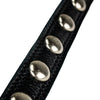Sawtooth Distressed Nickel 1” Wide Leather Guitar Strap Hand Crafted in the U.S.A. - GoDpsMusic