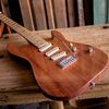 Sawtooth Natural Series Mahogany 24-Fret Electric Guitar w Single Coil Pickups - GoDpsMusic