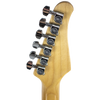 Sawtooth Left-Handed ES Hybrid Electric Guitar, Blood Red Sparkle, with Wilkinson Tremolo & ChromaCast Pro Series Gig Bag - GoDpsMusic