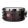 Sawtooth Hickory Series Snare Drum 14" x 6.5", Satin Dark Chocolate - GoDpsMusic