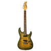 Sawtooth Natural Series Flame Maple Trans Moss Burst 24-Fret Electric Guitar w Single Coil Pickups - GoDpsMusic