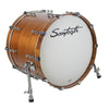 Sawtooth Hickory Series 20" Bass Drum, 4pc shell Pack, Natural Gloss - GoDpsMusic