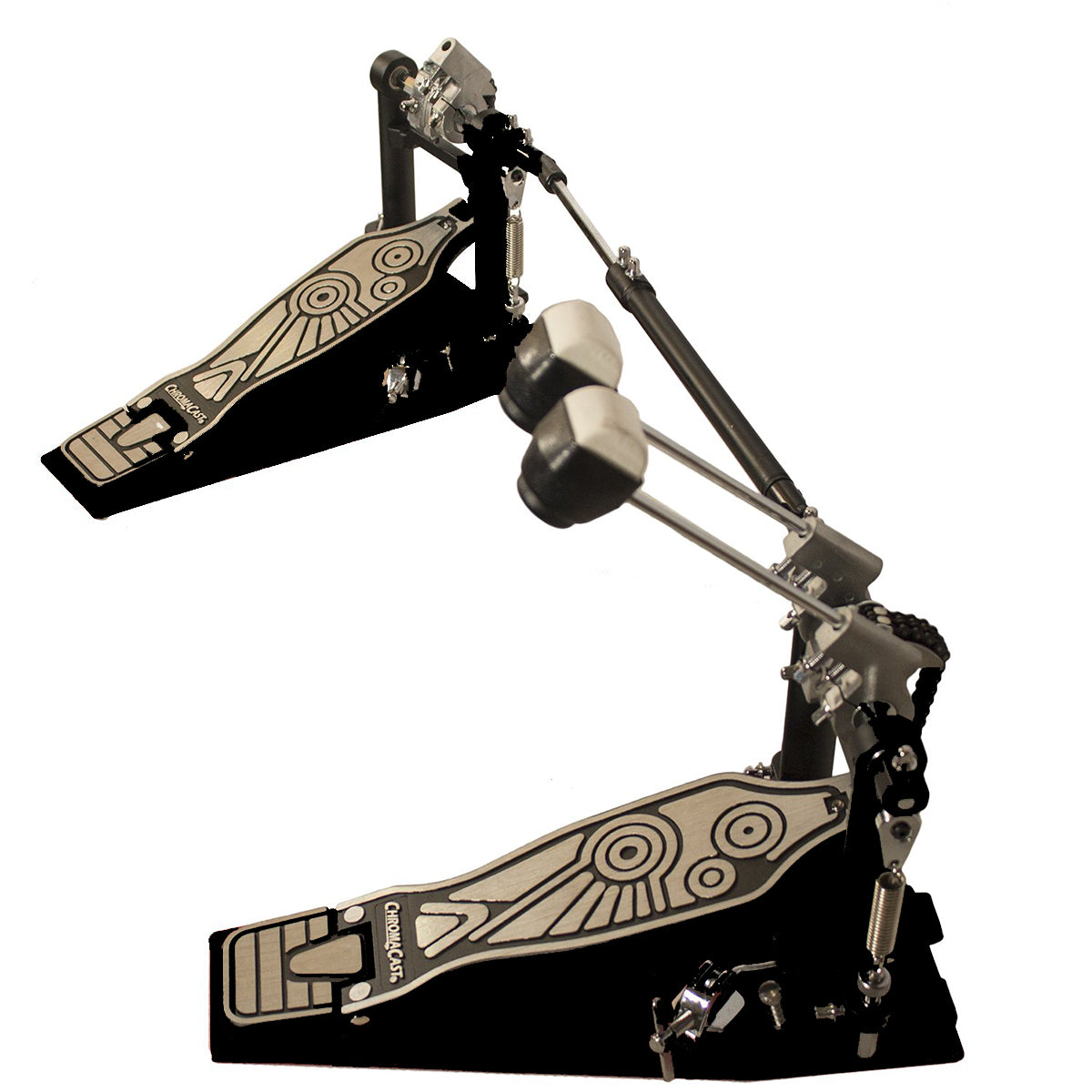 electronic drum set double bass pedal ChromaCast Pro Series Chain Drive Double Pedal