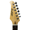 Sawtooth Natural Series Left-Handed Spalted Maple 24 Fret Electric Guitar w Humbucker Pickups - GoDpsMusic