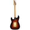 Sawtooth Sunburst ES Series Electric Guitar w/ Tortoise Pickguard - Includes: Accessories, Amp, & Gig Bag - GoDpsMusic