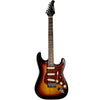 Sawtooth Sunburst ES Series Electric Guitar w/ Tortoise Pickguard - Includes: Accessories, Amp, & Gig Bag - GoDpsMusic